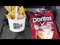 Doritos ice cream rolls fried ice cream snack - kem cuộn Doritos