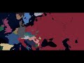 WARSAW PACT VS NATO IN AGE OF HISTORY 2 TIMELAPSE