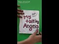 My talking Angela paper quiet book | quiet book | handmade quiet book | #shorts