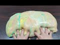 Rainbow clay ! Mixing random things into homemade slime ! Satisfying slime videos !!!