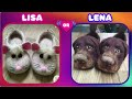 Lisa or Lena ❤️‍🔥 #lisa #lena #lisaorlena #lisaandlena #viral #trendingvideo