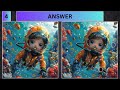 Find The Difference Puzzle Game: Deep Sea Diving [ Spot the Difference Riddles pt 108 ]