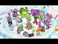 Cloud Island Evolution 2015-2024 | My Singing Monsters: Dawn Of Fire