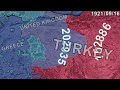 Greco-Turkish War Every Day with Army Sizes