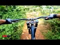 Downhill paling ngerii di lampung barat | mencoba jalur motor pake sepeda ,Talang senen  Lambar