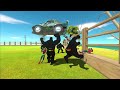 Hulk Team + Spiderman Team vs Shadow Itself - Animal Revolt Battle Simulator