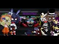 Fnaf 1 + Puppet react to Error 404 || 6up 5oh Cop-out || 2/6