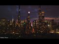 New York 4K Video - Relaxing Piano Music, Beautiful Urban Landscape | Stress Relief, Anxiety Relief