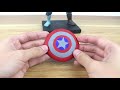 Como hacer a CAPITAN AMERICA ZOMBIE  de Plastilina | MARVEL What If...? |