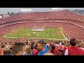 Chiefs vs Lions 2023 Season Opener National Anthem and Flyover by a B-2 Spirit Bomber 9/7/2023