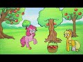 The apple thief is revealed  -  MY LITTLE PONY  | Stop Motion Paper