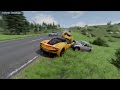 Cars VS Traffic Accident #12 High Speed Cars Crashes - BeamNG Drive