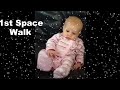 Maggie's 1st Walk in Space