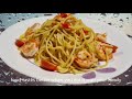 SPAGHETTI AGLIO E OLIO | SPAGHETTI AGLIO E OLIO WITH SHRIMP | QUICK AND EASY RECIPE