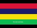 🇲🇺 Motherland - National Anthem of Mauritius