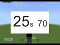 How long does it take: A Minecraft experiment (YouTube kids)