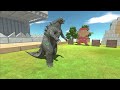 Giant Monster War - Kaiju Team VS Superhero Team - Animal Revolt Battle Simulator