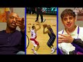 Vince Carter Reacts To Vince Carter Highlights!