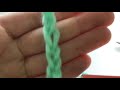 How to slip knot, chain, and fasten off with crochet