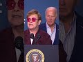 Biden Appears With Elton John at Stonewall Monument in NYC #pride