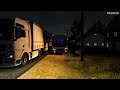Indian Volvo Bus Night Journey | Realistic Driving | VRL B9r Volvo