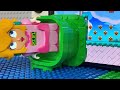 Peach is trapped byBowser Lego Mario enters Nintendo Switch game to save her but he only has 5 lives