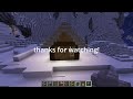 Minecraft- Snow cabin tutorial.