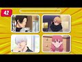 🔥GUESS THE ANIME BY 4 CHARACTERS🌟 [Hard - Super Easy] - TOP ANIME QUIZ 2024