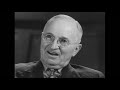 MP66-3  Harry S. Truman Interviewed by Edward R. Murrow, February 1957  (1 of 12)