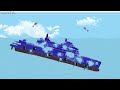 CUTTING A SHIP IN HALF! - Floating Sandbox Gameplay - Sinking Ship Game