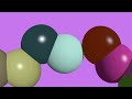 Animated spheres.