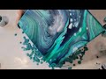 (462) ACRYLIC POURING - CLOUD Pour Using a very SIMPLE RECIPE - Perfect for Beginners