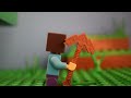 Steve's Journey Day 1 | A Minecraft Lego Stop Motion