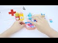 How To Make Hello Kitty Ambulance Hospital, DIY Doctor Set, Medical Kit from Polymer Clay, Cardboard