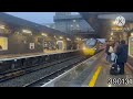 Trains at a very wet Wolverhampton, Stafford and Perry Barr ft. 730018, 37884 and more!