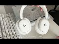 【vlog】ゲーミングPC開封👾🎮｜白デバイスと好きなものに囲まれた暮らし🍀