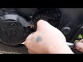 Changing a Motorcycle Front sprocket [XTRS - 125cc]