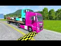 Car, Tractor, Truck, Bus, Train and Flight Transportation - #429 | BeamNG drive #Live