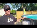 Installing a HAYWARD SKIMMER on an INTEX pool | We finally made the switch!