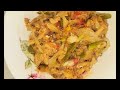 Cook-up Saltfish,  Jamaican style