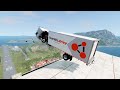 Loaded Truck vs Steepest Stairs #2 - Beamng Drive