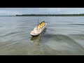 Titanic Model Sinks at the Lake