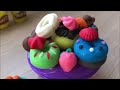 Playdoh kitchen bakery - Đất nặn PLAYDOH làm bánh ngọt với máy làm kem (Chim Xinh)