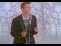 Rick Astley Doesn’t Say Anything. That’s it