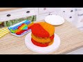 Lovely Smiley Rainbow Cake | 1000+ Best Miniature Cake Decorating Ideas