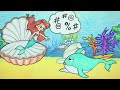 Ariel's Pregnant Care - A Little Mermaid | Stop Motion Paper