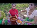 Fish salad with vegetable cook recipe and eat - Amazing video