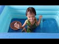 SWIM AND CATCH FISH - BERENANG DAN MENANGKAP IKAN