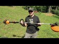 Worx 40v max String Trimmer - Light, Quiet, and Effective