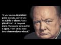 Winston Churchill  Quotes for Hard Times